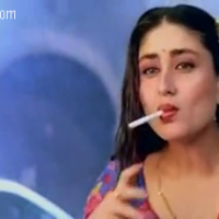 Actresses Smoking in Real and in Films